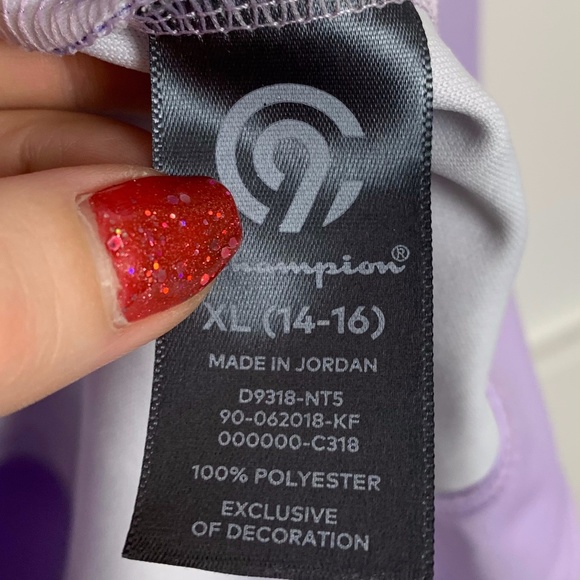 C9 By Champion Purple Girls Full Zip Jacket - Picture 4 of 4